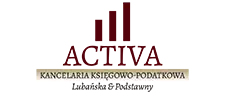 logo Activa Kancelaria Ksiegowo-podatkowa Lubańska & Podstawny